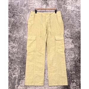 New Paloma Wool Pants 42 / US 10 Womens Floresta Low Rise Cargo Cotton Linen